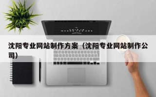 磐石沈阳专业网站制作方案（沈阳专业网站制作公司）